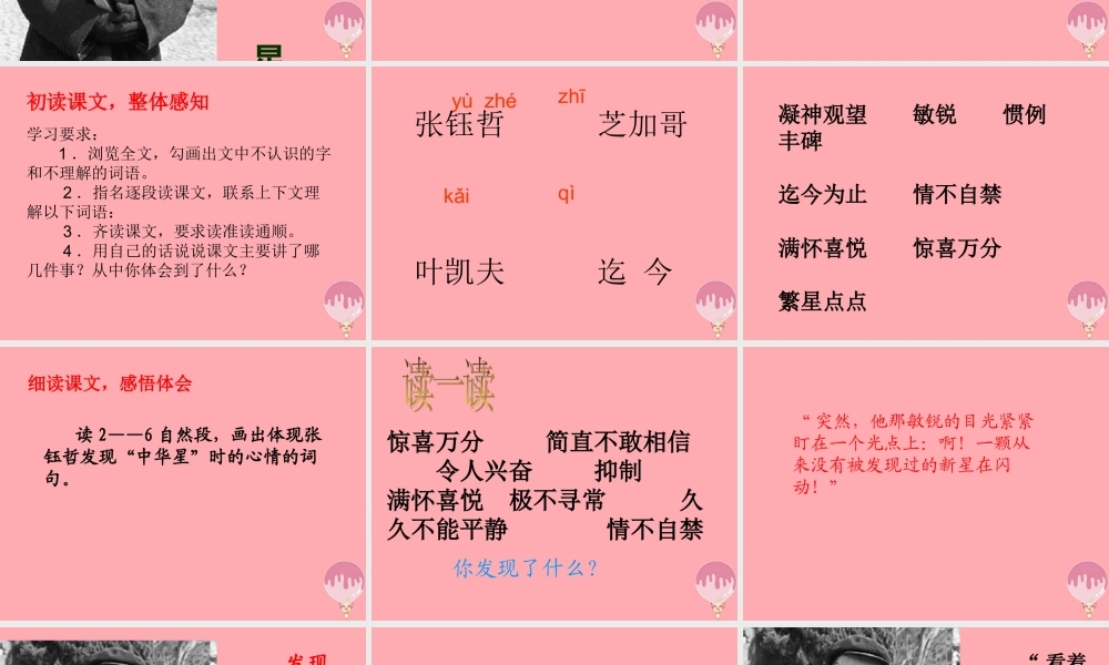 六年级语文上册 第7课 中华星课件6 西师大版-西师大版小学六年级上册语文课件