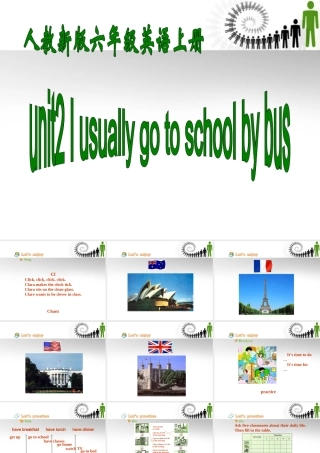 六年级英语上册 unit2（2）课件 人教新版