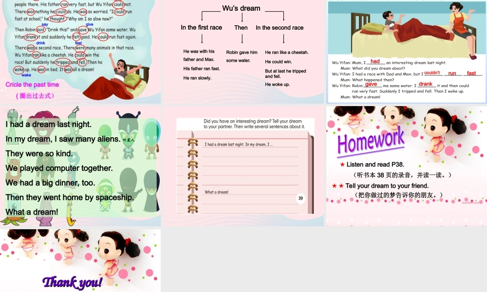 六年级英语下册 Unit 4 Then and now PartB read and write课件 人教PEP版-人教PEP小学六年级下册英语课件