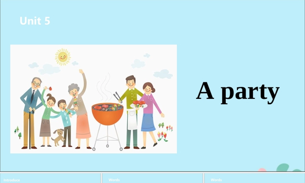 六年级英语下册 Unit 5 A party（第2课时）课件 牛津版-牛津版小学六年级下册英语课件