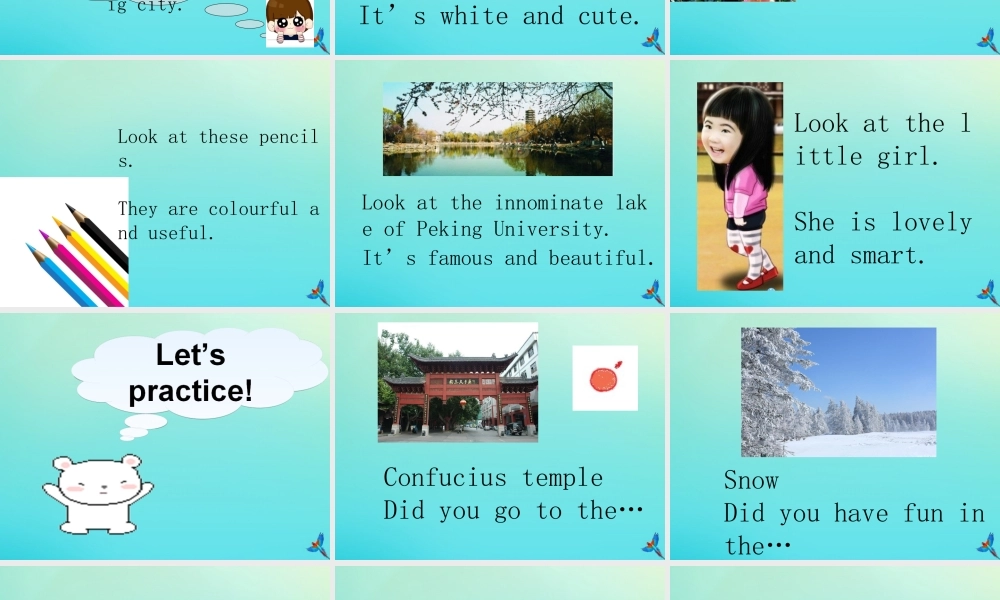 六年级英语下册 Unit 1 Winter Activities Part B课件1 闽教版（三起）-闽教版小学六年级下册英语课件