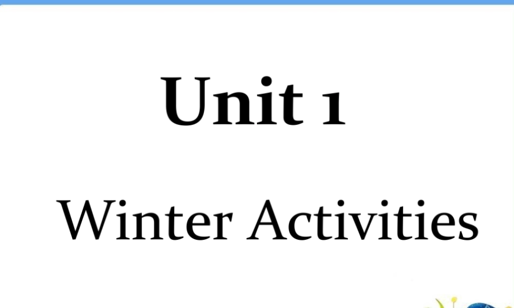 六年级英语下册 Unit 1 Winter Activities Part B课件2 闽教版（三起）-闽教版小学六年级下册英语课件