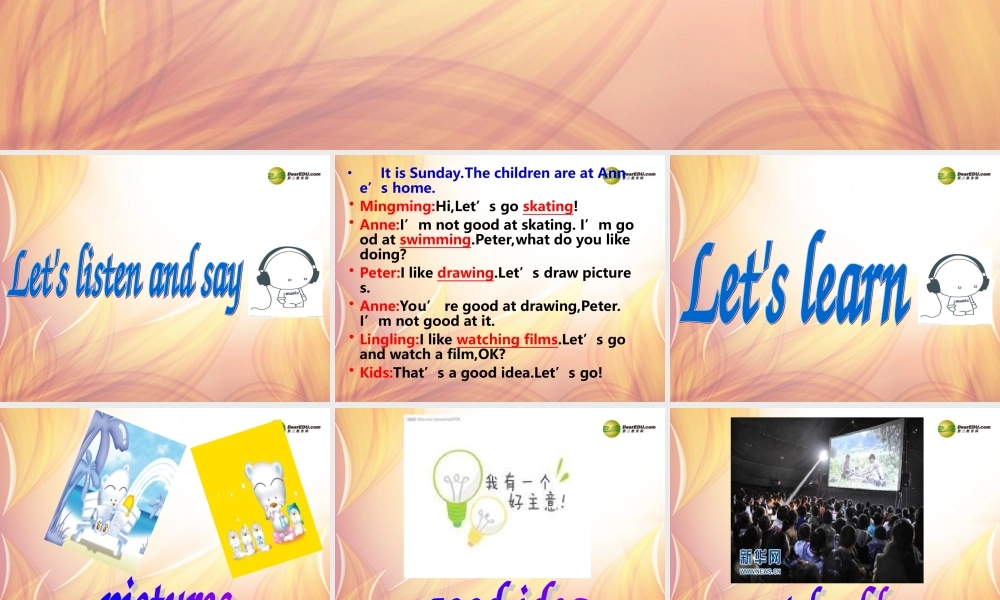 六年级英语下册 Unit 1 You are good at drawing,Peter课件（2） 湘少版