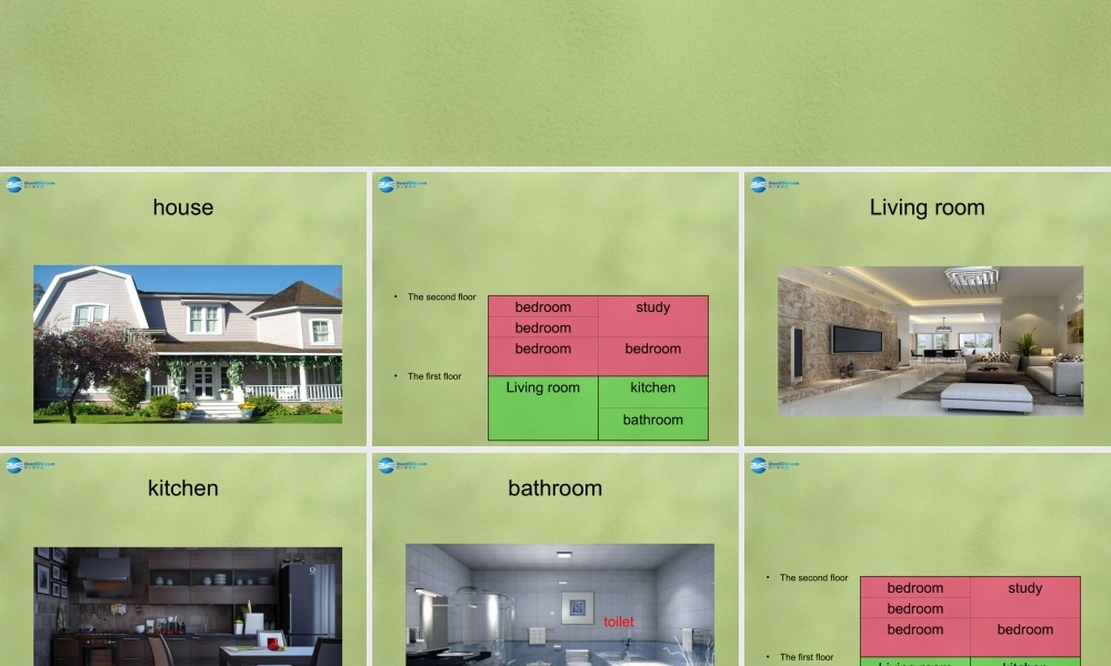 六年级英语上册《Lesson 2 Jenny’s House》课件1 冀教版