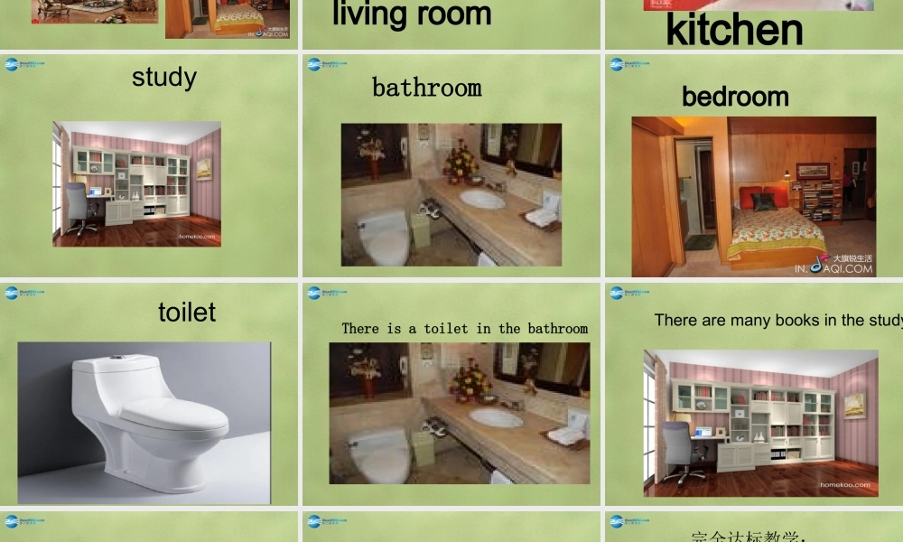 六年级英语上册《Lesson 2 Jenny’s House》课件3 冀教版