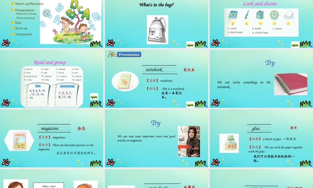 六年级英语下册 Unit 6 A School Sale（第1课时）课件 陕旅版（三起）-陕旅版小学六年级下册英语课件