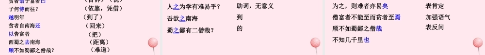 六年级语文上册 第28课《为学》课件1 沪教版-沪教版小学六年级上册语文课件