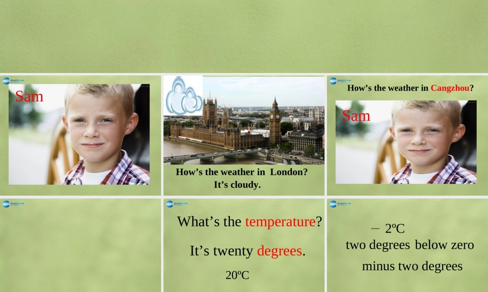 六年级英语上册《Lesson 11 Mr. Wood Teaches a Science Lesson》课件1 冀教版