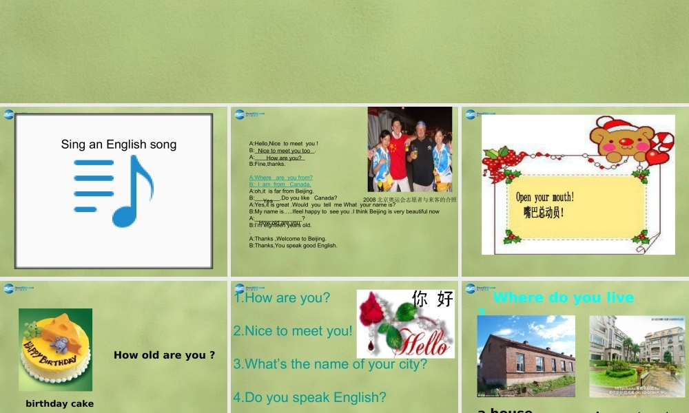 六年级英语上册《Lesson 11 Mr. Wood Teaches a Science Lesson》课件3 冀教版