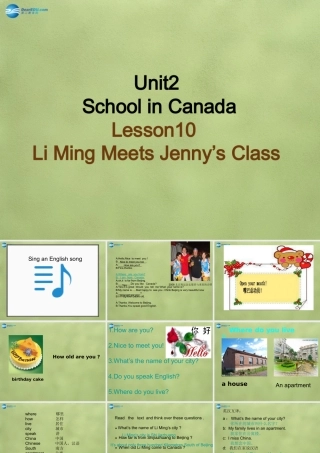 六年级英语上册《Lesson 11 Mr. Wood Teaches a Science Lesson》课件3 冀教版