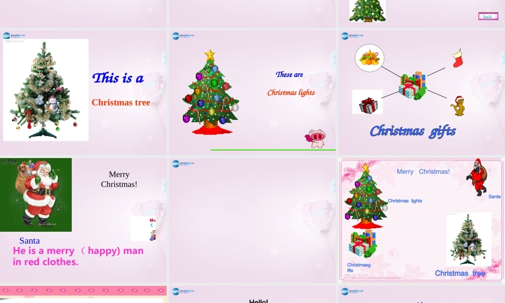 六年级英语上册《Lesson 19 Christmas Is Coming》课件1 冀教版