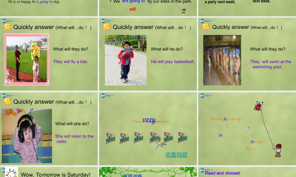 六年级英语上册《Lesson 20 Winter Fun》课件1 冀教版