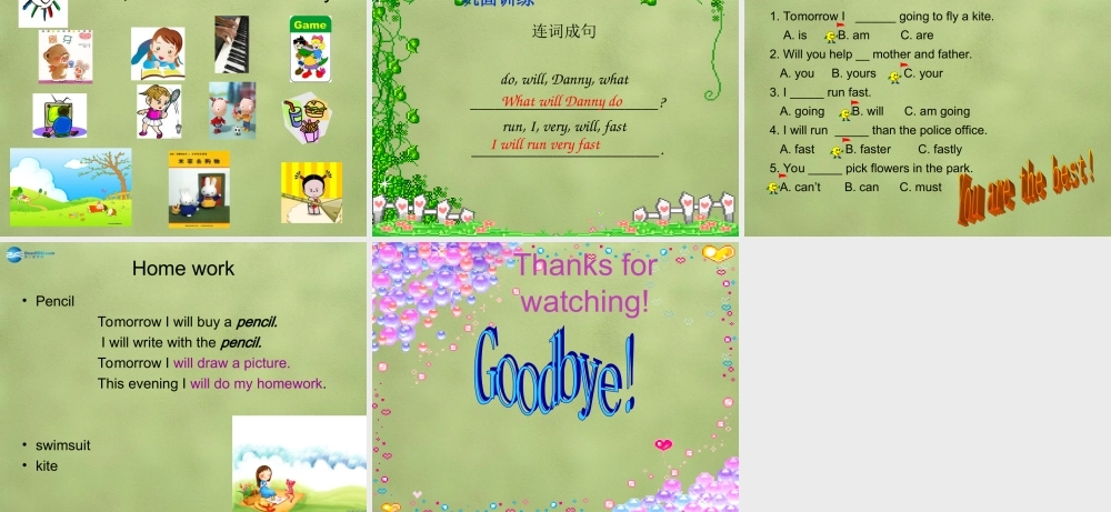 六年级英语上册《Lesson 20 Winter Fun》课件1 冀教版