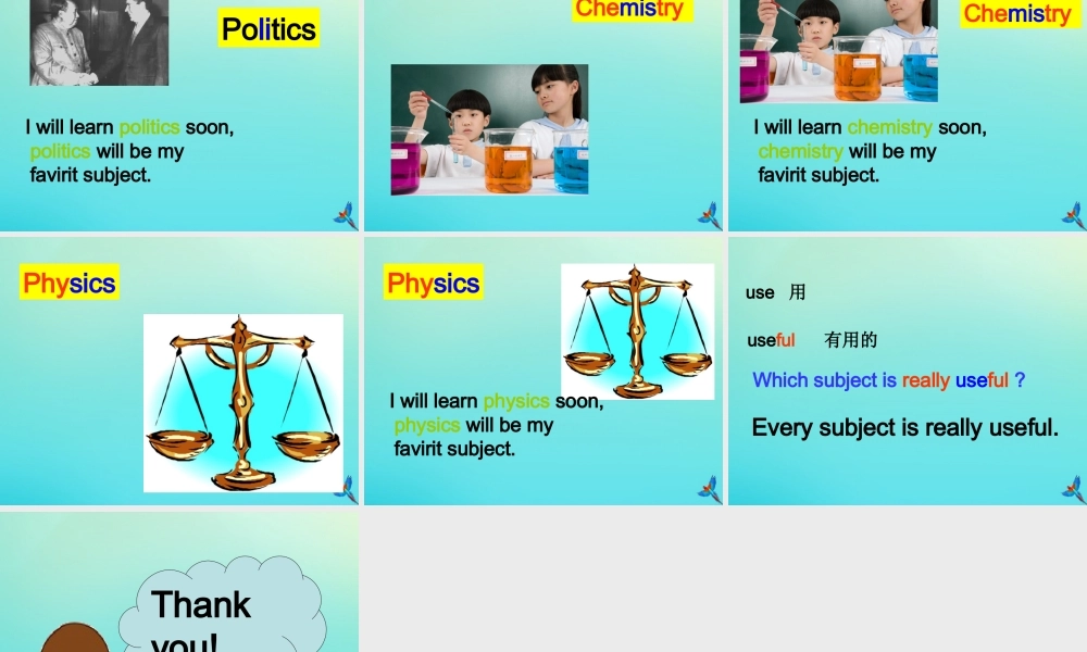 六年级英语下册 Unit 7 A Visit to a Middle School Part B课件2 闽教版（三起）-闽教版小学六年级下册英语课件