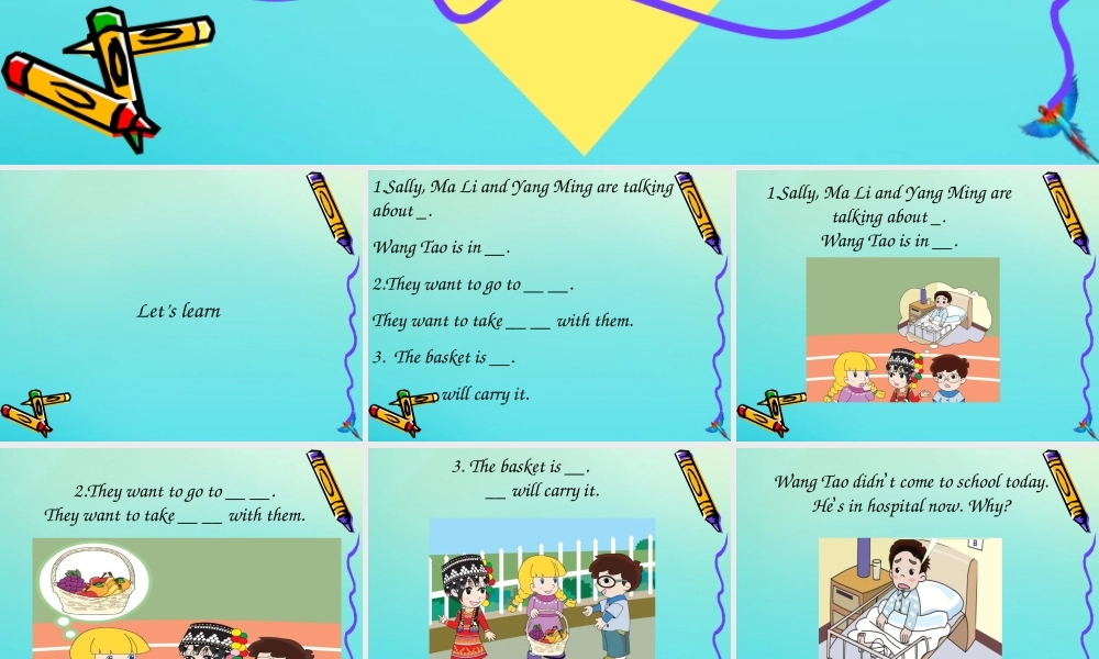 六年级英语下册 Unit 2 Helping Each Other Part A课件3 闽教版（三起）-闽教版小学六年级下册英语课件