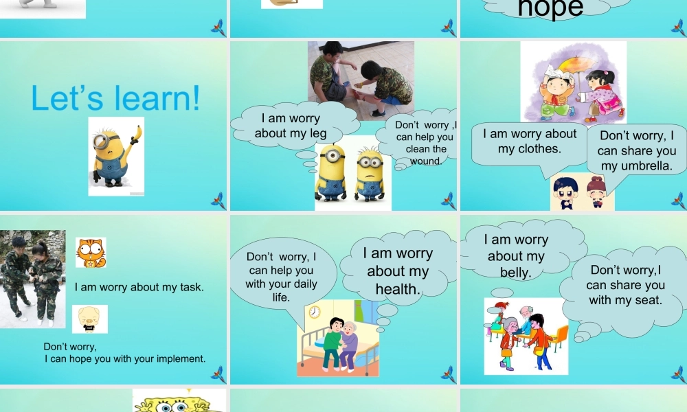 六年级英语下册 Unit 2 Helping Each Other Part B课件1 闽教版（三起）-闽教版小学六年级下册英语课件