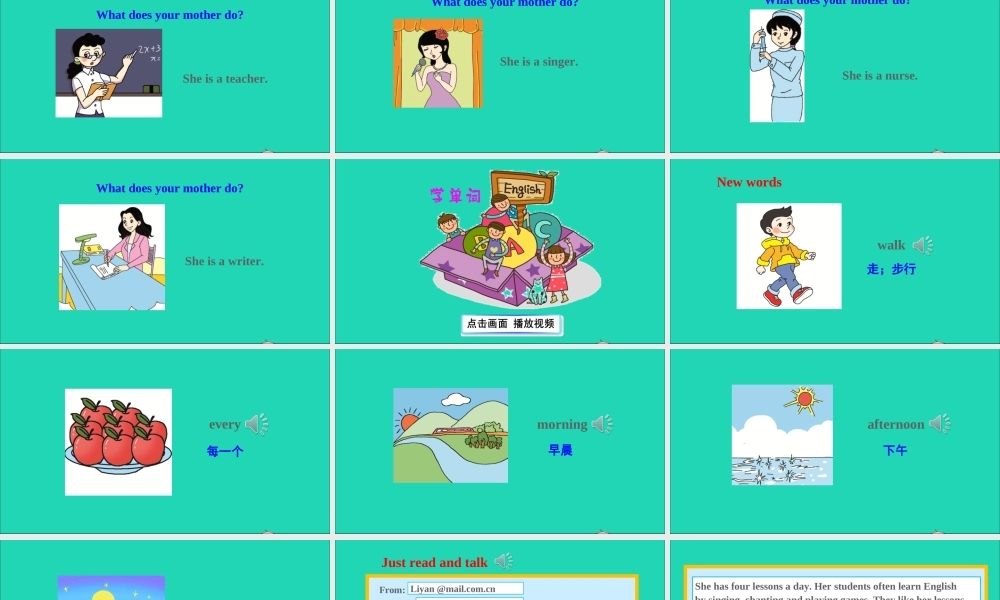 六年级英语上册Lesson 3 & Lesson 4课件