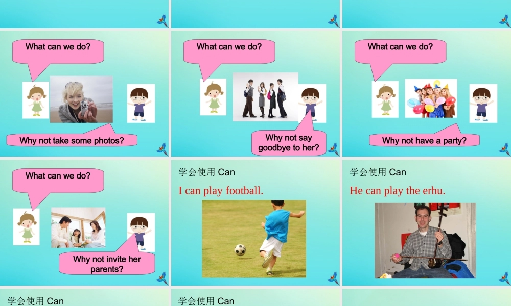 六年级英语下册 Unit 8 Farewell Part A课件3 闽教版（三起）-闽教版小学六年级下册英语课件