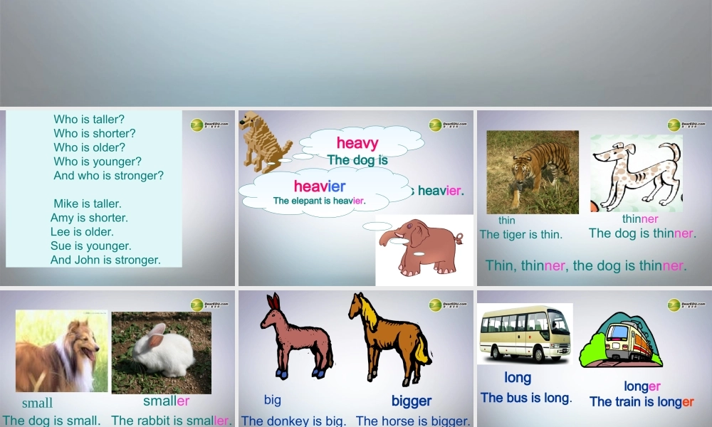 六年级英语下册 unit1 How tall are you课件（1） 人教PEP