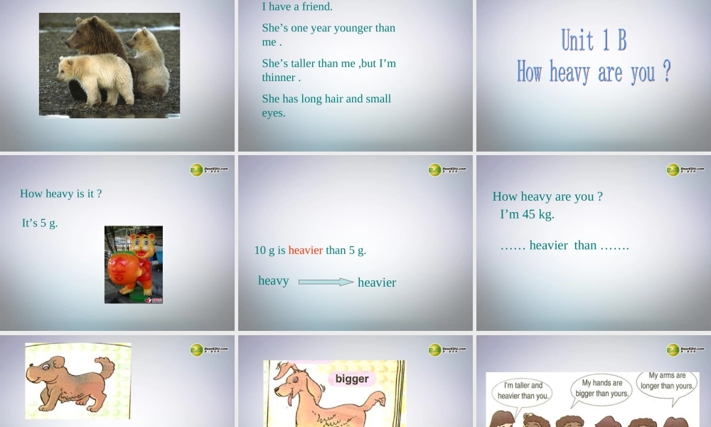 六年级英语下册 unit1 How tall are you课件（1） 人教PEP