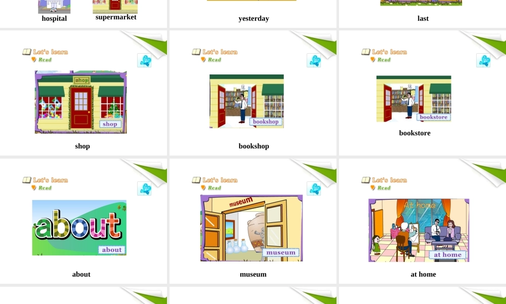 六年级英语下册 unit1 lesson3-4课件 人教新版