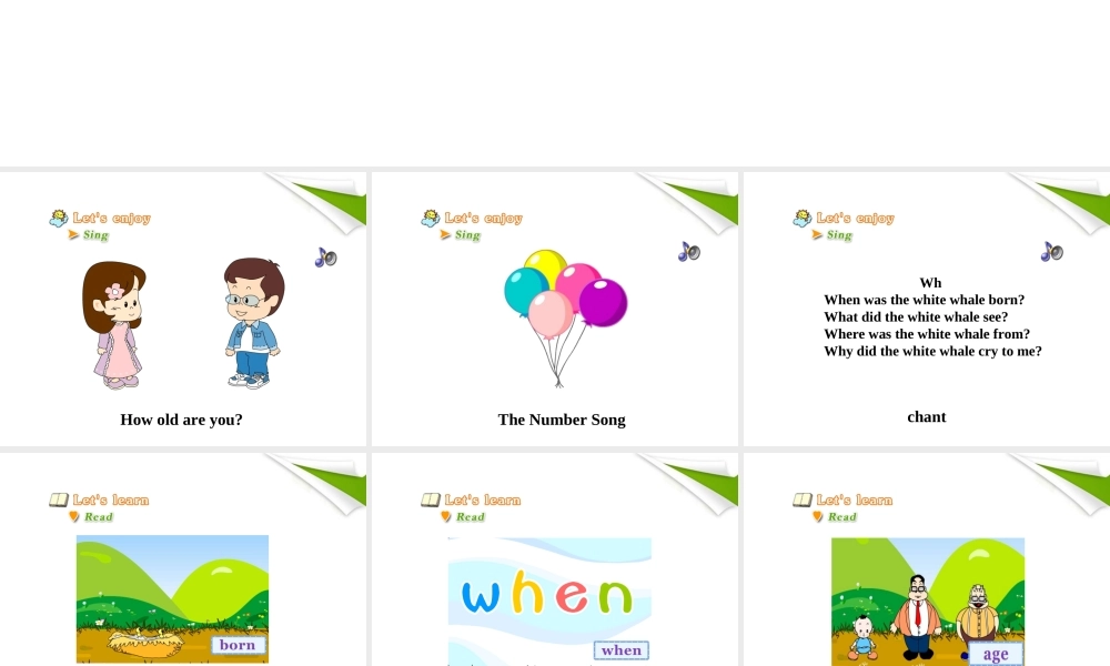 六年级英语下册 unit1 lesson5-6课件 人教新版