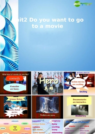 六年级英语下册 Unit2 Do you want to go to a movie（4）课件 鲁教版