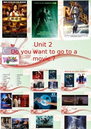 六年级英语下册 Unit2 Do you want to go to a movie（17）课件 鲁教版