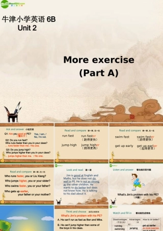 六年级英语下册 unit2课件 牛津版