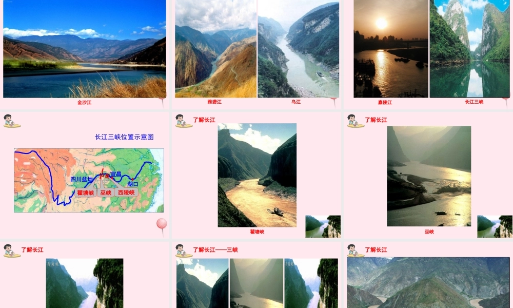 六年级语文上册 第一单元 1《长江之歌》优秀课件 冀教版-冀教版小学六年级上册语文课件