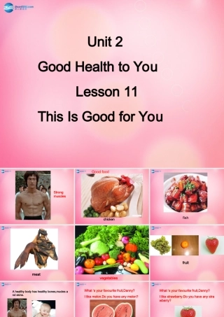 六年级英语下册 Unit 2 Lesson 11 This is good for you课件 冀教版（三起）-冀教版小学六年级下册英语课件