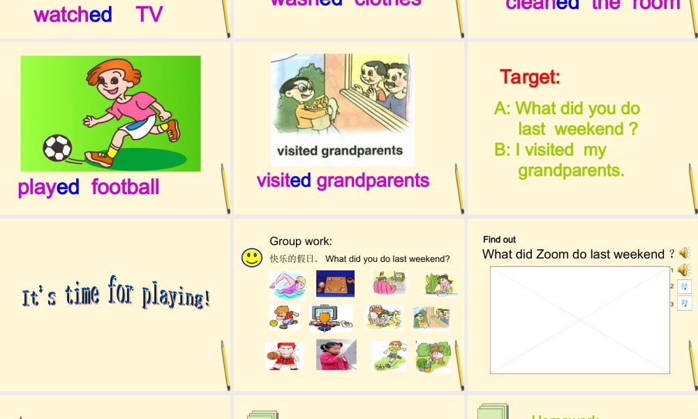 六年级英语下册 unit3 Lesson1课件 人教PEP