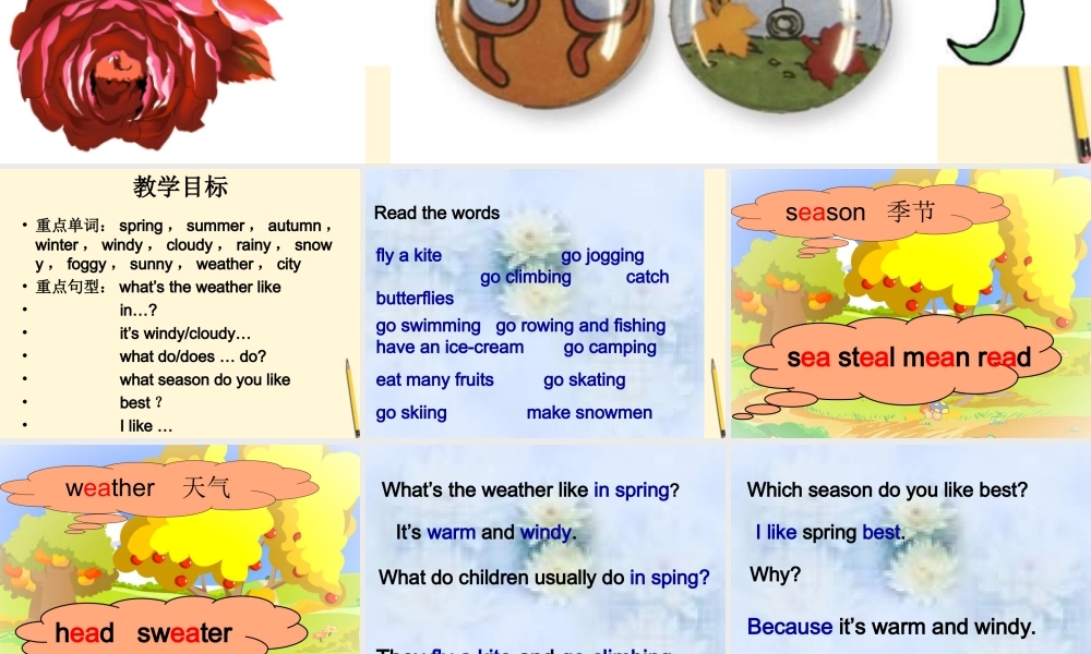 六年级英语下册 unit5（1）课件 苏教牛津版