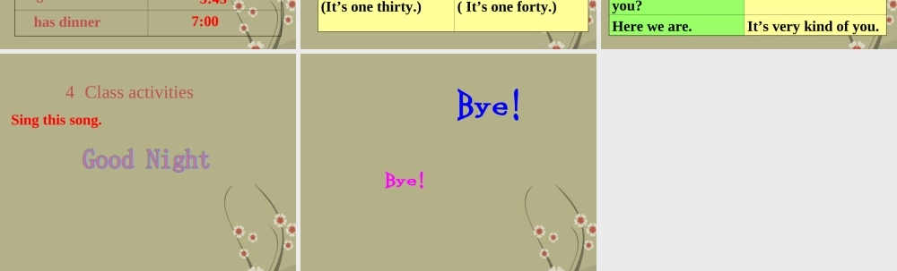 六年级英语下册 unit11（1）课件 北师大版