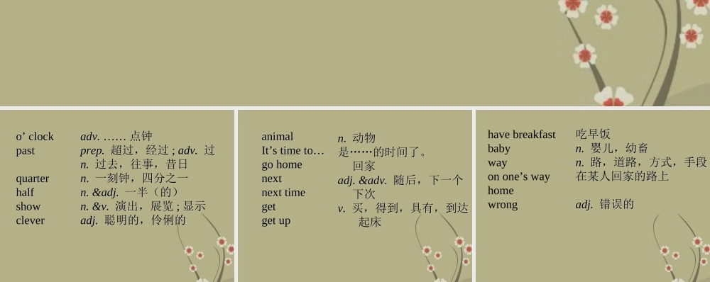 六年级英语下册 unit11（2）课件 北师大版