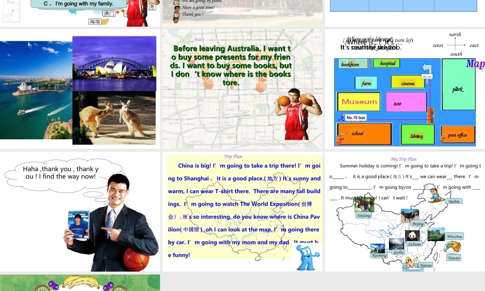 六年级英语下册 Unit 15(1) 第三课时课件 人教新起点