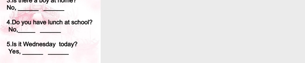 六年级英语下册 期末复习 一般疑问句课件 人教PEP