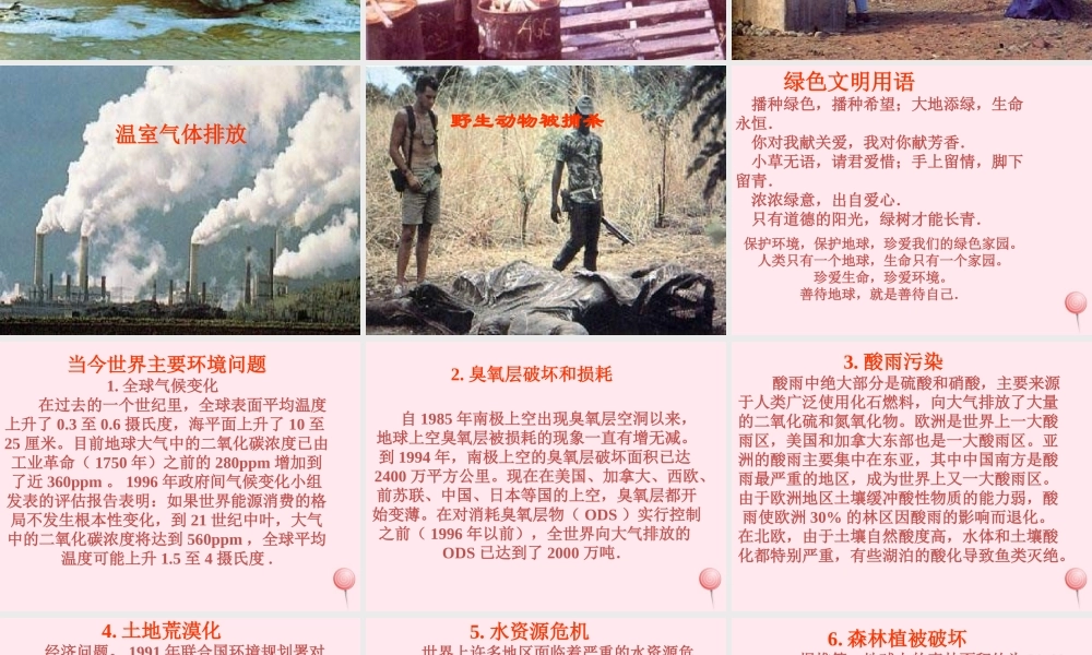 六年级语文上册 第二单元 8《地球万岁》教学课件 北京版-北京版小学六年级上册语文课件