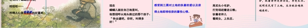六年级语文上册 第六单元 20 三黑和土地教学课件 新人教版-新人教版小学六年级上册语文课件
