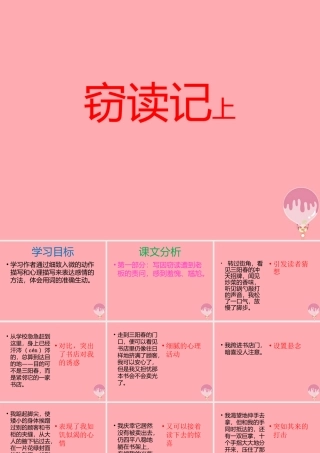 六年级语文上册 第三单元 窃读记课件1 湘教版-湘教版小学六年级上册语文课件