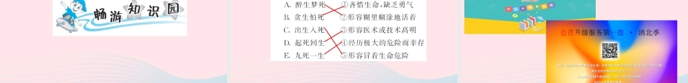 六年级语文上册 第五单元 的人习题课件 新人教版-新人教级上册语文课件