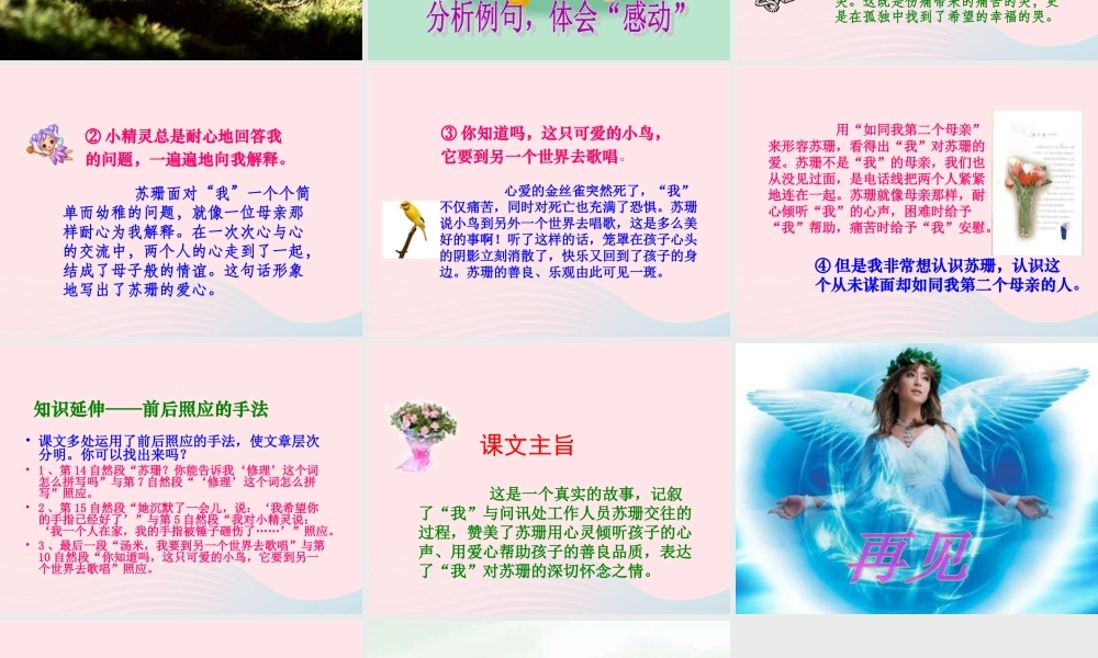 六年级语文上册 第三组 12 用心灵去倾听课件2 新人教版-新人教版小学六年级上册语文课件