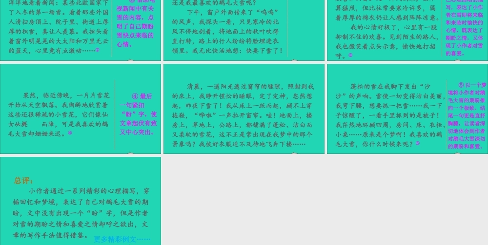 六年级语文上册 第五单元 习作：围绕中心意思写课件2 新人教版-新人教版小学六年级上册语文课件