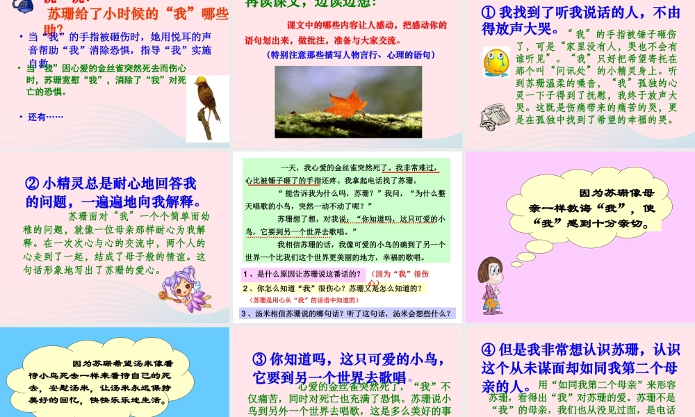 六年级语文上册 第三组 12用心灵去倾听课堂教学课件2 新人教版-新人教版小学六年级上册语文课件