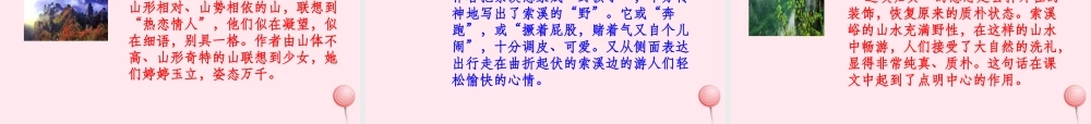 六年级语文上册 第一组 4 索溪峪的野课件2 新人教版-新人教版小学六年级上册语文课件