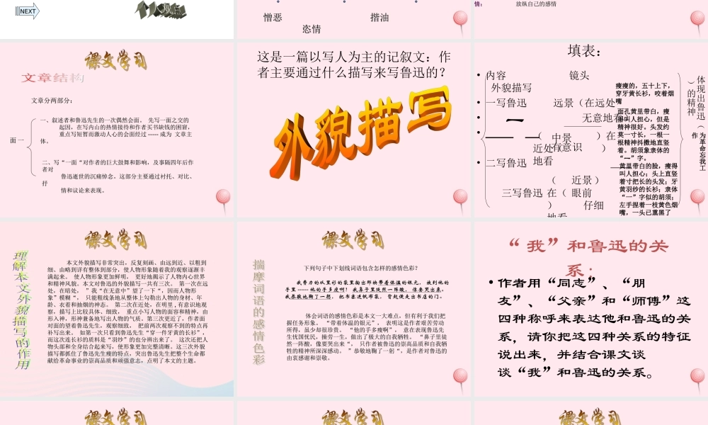 六年级语文上册 第五组 19一面课堂教学课件3 新人教版-新人教版小学六年级上册语文课件