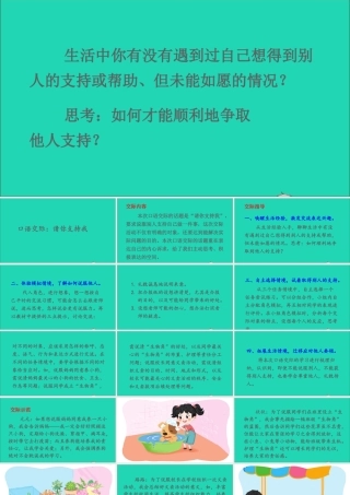 六年级语文上册 第四单元 口语交际：请你支持我课件2 新人教版-新人教版小学六年级上册语文课件