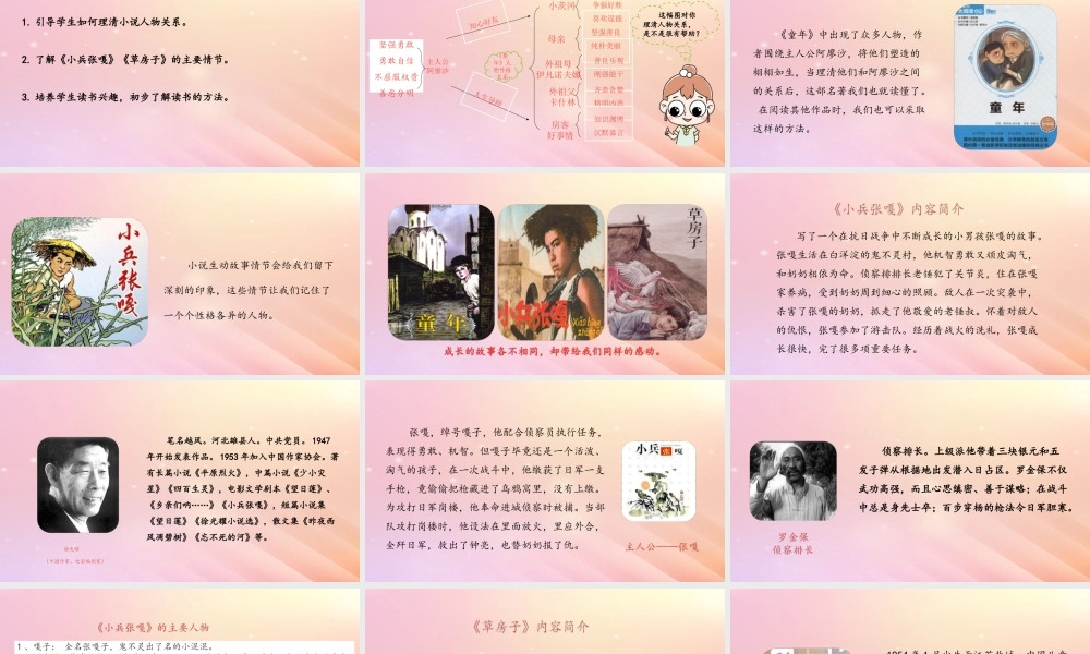 六年级语文上册 第四单元 快乐读书吧 笑与泪，经历与成长（第2课时）课件 新人教版-新人教版小学六年级上册语文课件