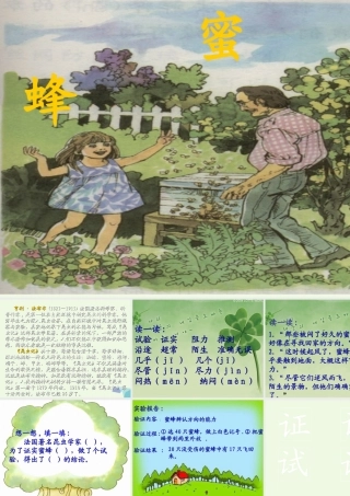 六年级语文上册 蜜蜂课件3 湘教版-湘教版小学六年级上册语文课件