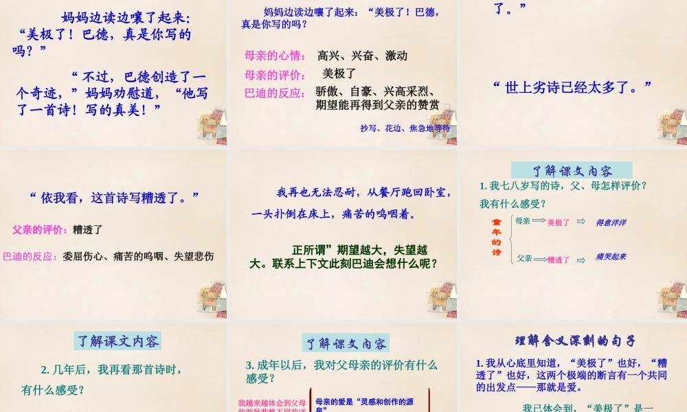 六年级语文上册《“真美”与“真糟”》课件1 长春版-长春版小学六年级上册语文课件